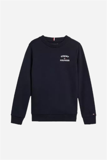 Tommy Hilfiger Sweatshirt - Logotyp - Dessert Sky